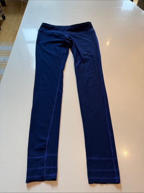 MPG Pants - MPG Performance Tech Outdoor Hiking Compression Leggings, Royal Blue, Size M